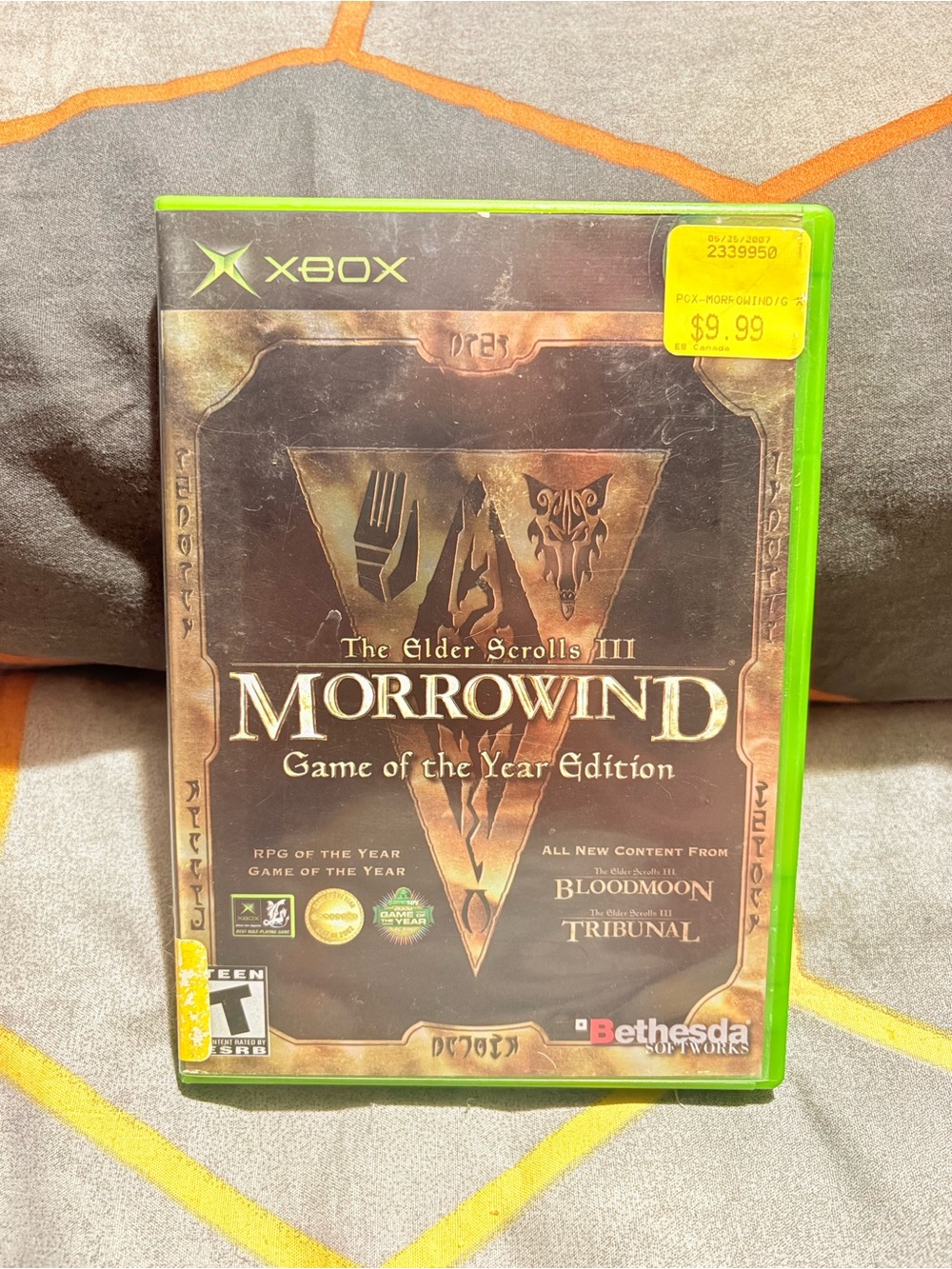 Elder Scrolls III Morrowind Game of the Year Edition Xbox